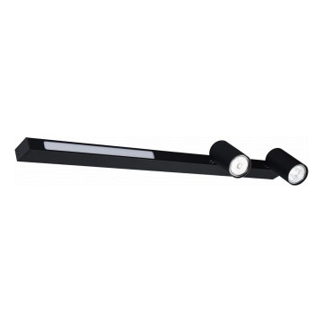 Zuma Line - LED Kinkiet punktowy 2xGU10/5W/230V + LED/8W czarny