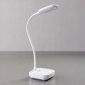 Zuma Line - LED ładowalna lampa biurkowa LED/7W/1200 mAh 3000/4500/6000K CRI 90 biała