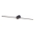 Zuma Line - LED Łazienkowe oświetlenie lustra LED/8W/230V 60 cm IP44 czarne