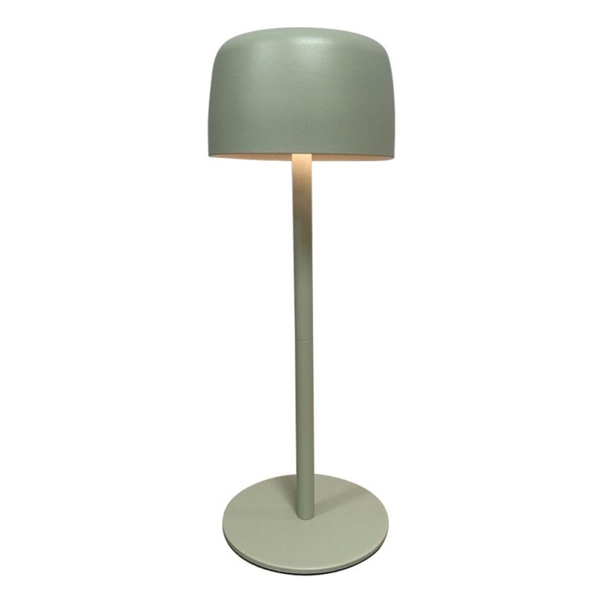 Zuma Line - LED regulowana jasność ładowalna lampa stołowa LED/2W/1200 mAh IP44 zielona