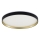 Zuma Line - LED RGBW Plafon łazienkowy ściemnialny LED/32W/230V + LED/8W 3000-6000K IP44 czarny/złoty + zdalne sterowanie
