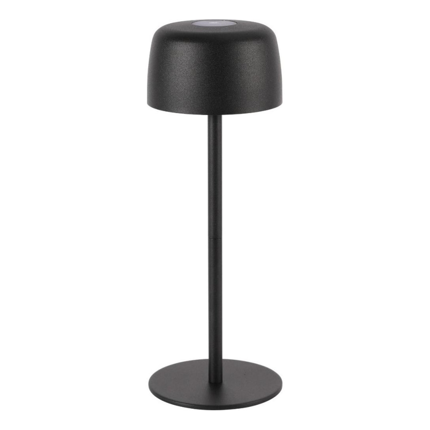 Zuma Line - LED Ściemnialna akumulatorowa lampa stołowa LED/2W/1200 mAh IP44 czarny