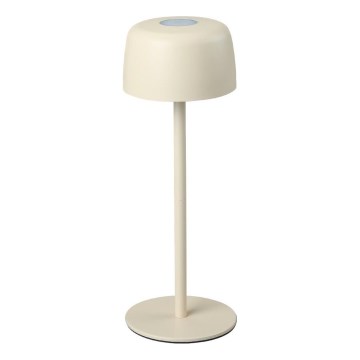 Zuma Line - LED Ściemnialna akumulatorowa lampa stołowa LED/2W/1200 mAh IP44 kremowy