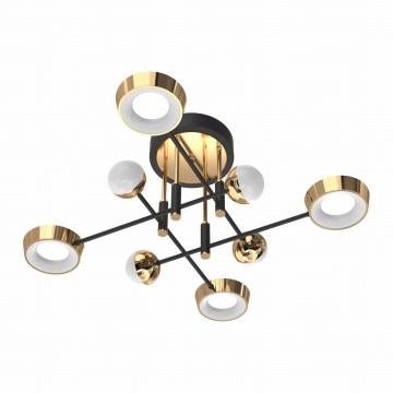 Zuma Line - LED ściemnialny przysufitowy żyrandol LED/60W/230V złoty/czarny