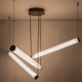 Zuma Line - LED ściemnialny żyrandol na linkach LED/64W/230V 2700-6500K czarny + pilot zdalnego sterowania