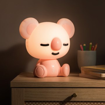 Zuma Line - LED Ściemniana dotykowa lampa stołowa dla dzieci LED/3W/230V koala różowy