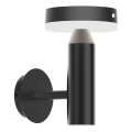 Zuma Line - LED solarny kinkiet ścienny z czujnikiem ruchu i zmierzchu LED/4,5W/2000 mAh IP44 czarny