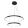 Zuma Line - LED Żyrandol na lince LED/50W/230V 3000/4000/6000K śr. 60 cm czarny