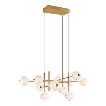 Zuma Line - LED żyrandol na lince LED/63W/230V złoty