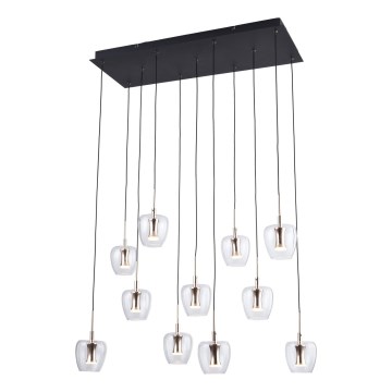Zuma Line - LED żyrandol na linkach 11xLED/3W/230V czarny