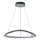 Zuma Line - LED Żyrandol ściemnialny na lince LED/34W/230V 3000K czarny chrom błyszczący