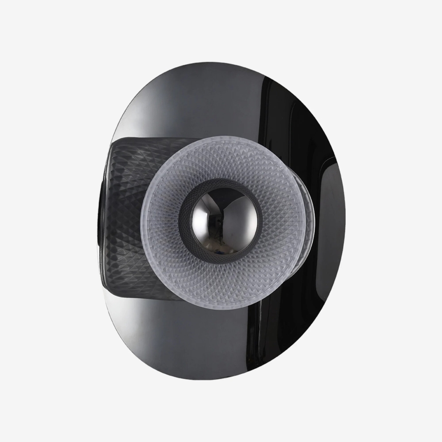 Zuma Line - Kinkiet LED LED/8W/230V czarny/przydymiony