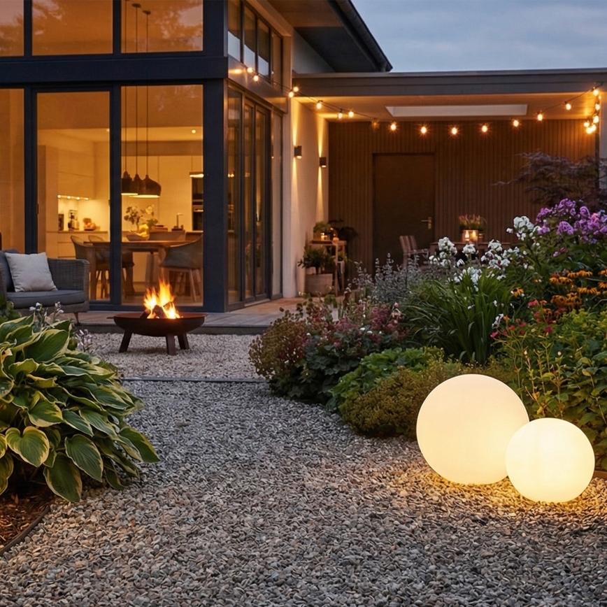 Zuma Line - Lampa zewnętrzna 1xE27/15W/230V Ø 40 cm IP44