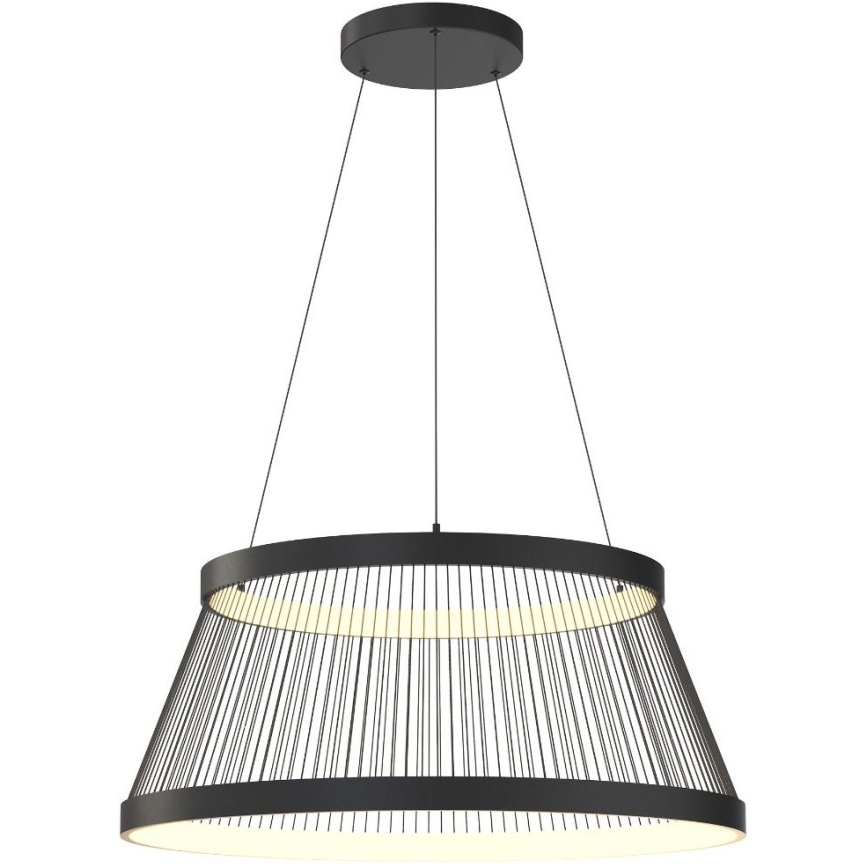 Zuma Line - LED Żyrandol ściemnialny na lince LED/53W/230V 2700-6000K czarny + zdalne sterowanie