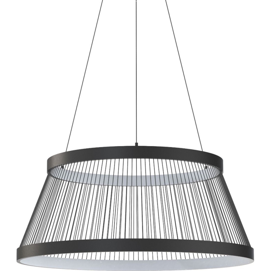 Zuma Line - LED Żyrandol ściemnialny na lince LED/53W/230V 2700-6000K czarny + zdalne sterowanie