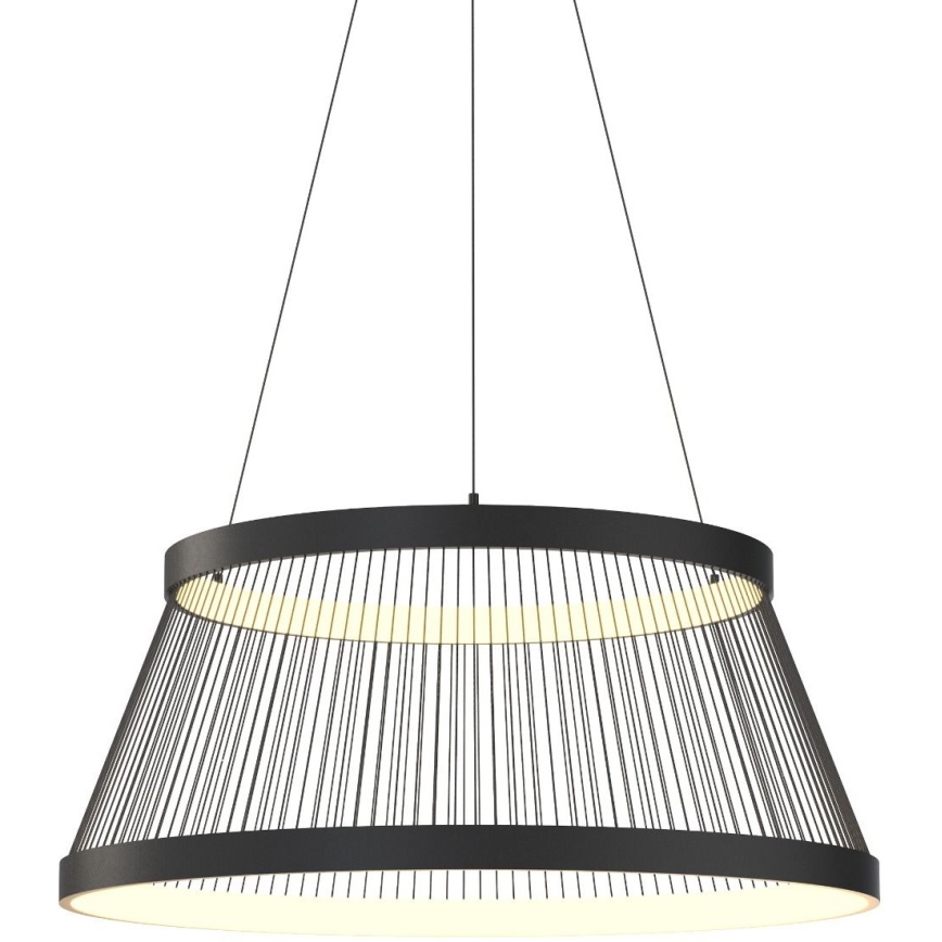 Zuma Line - LED Żyrandol ściemnialny na lince LED/53W/230V 2700-6000K czarny + zdalne sterowanie