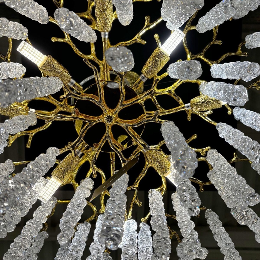 Zuma Line - Żyrandol na lince 8xG9/3,5W/230V złoty