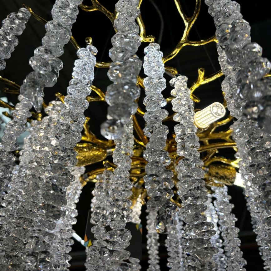 Zuma Line - Żyrandol na lince 8xG9/3,5W/230V złoty