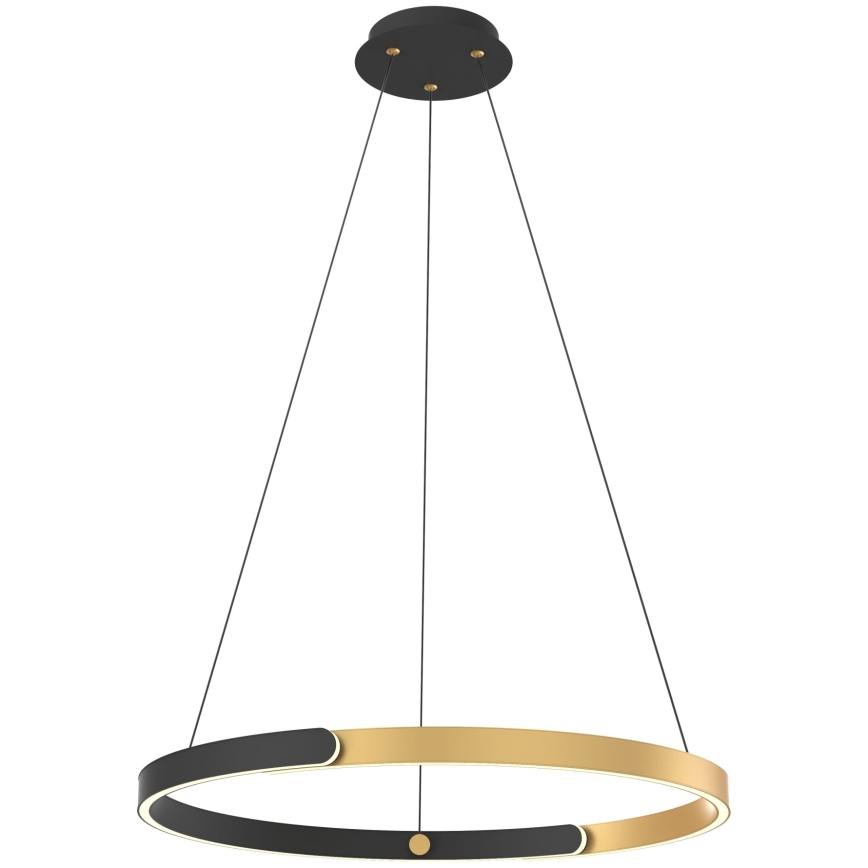Zuma Line - LED Żyrandol ściemnialny na lince LED/30W/230V czarny/złoty