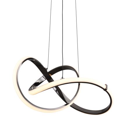 Zuma Line - Regulowany żyrandol LED na linkę LED/44W/230V czarny