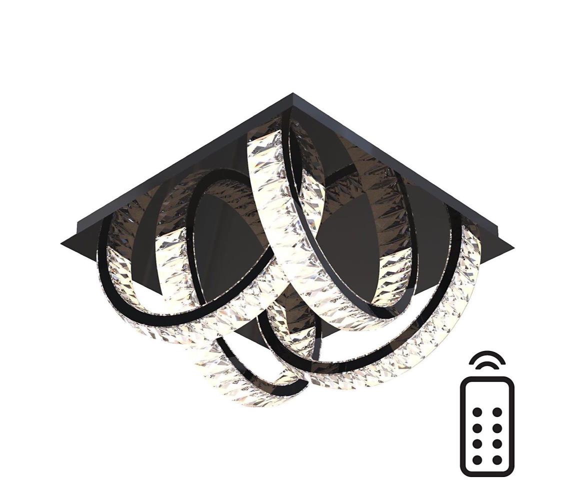 Zuma Line MX3274-4-3BCT - LED Plafon TULA LED/23,5W/230V czarny