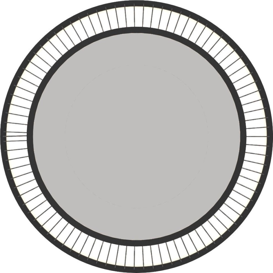 Zuma Line - LED Plafon ściemnialny LED/32W/230V 2700-6000K czarny + zdalne sterowanie