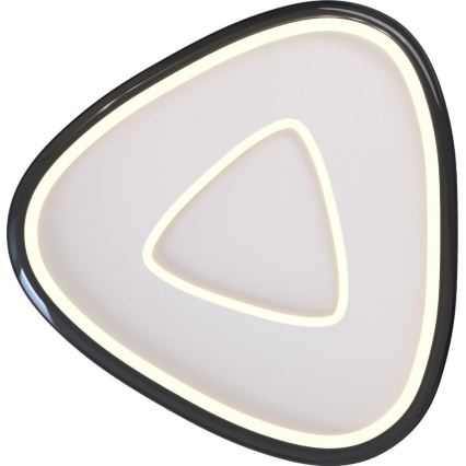 Zuma Line - LED Plafon ściemnialny LED/27W/230V 3000K czarny chrom błyszczący