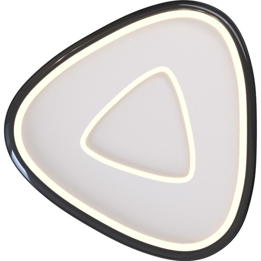 Zuma Line - LED Plafon ściemnialny LED/27W/230V 3000K czarny chrom błyszczący
