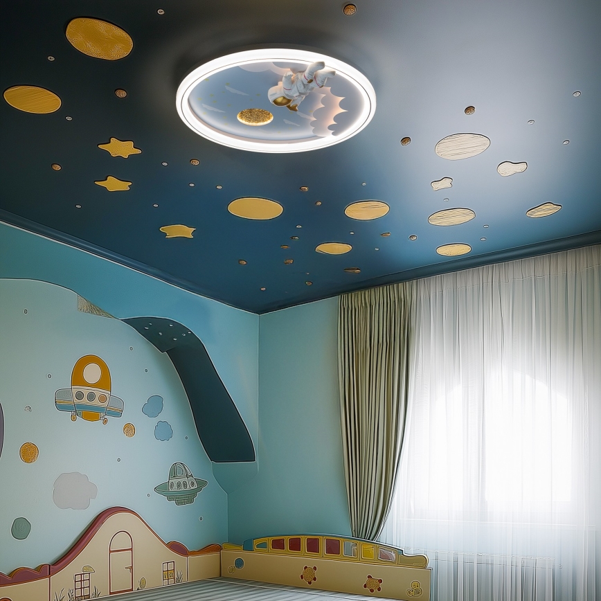 Zuma Line - LED ściemnialny plafon dla dzieci LED/42W/230V 3000/5700K astronauta