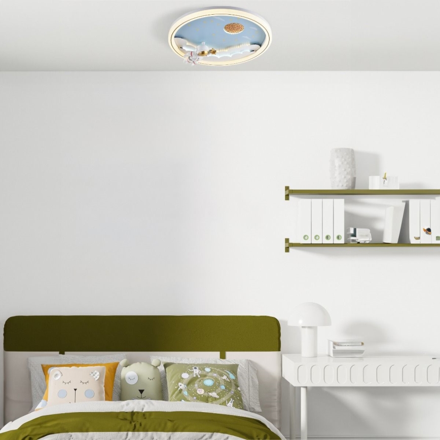 Zuma Line - LED ściemnialny plafon dla dzieci LED/42W/230V 3000/5700K astronauta