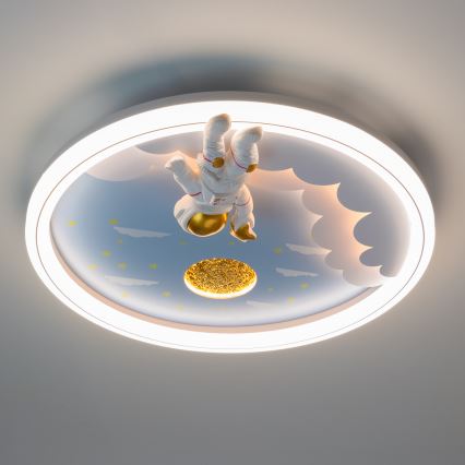 Zuma Line - LED ściemnialny plafon dla dzieci LED/42W/230V 3000/5700K astronauta