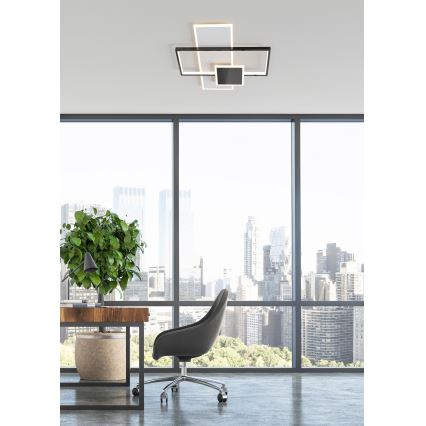 Zuma Line - LED Plafon ściemnialny LED/46W/230V czarny