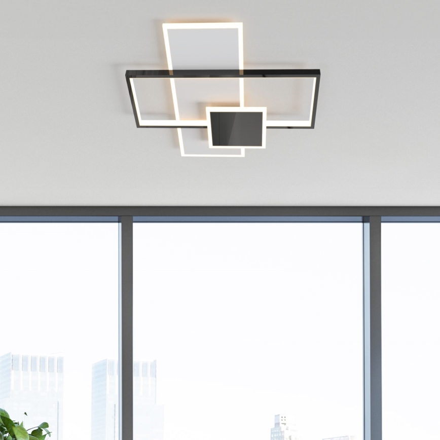 Zuma Line - LED Plafon ściemnialny LED/46W/230V czarny