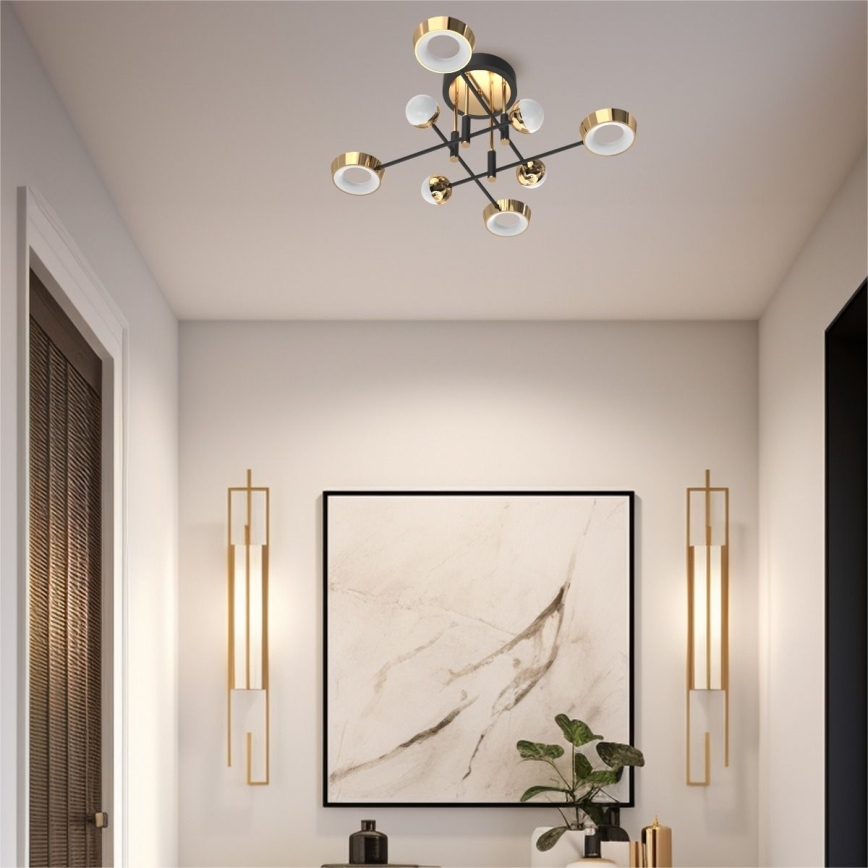 Zuma Line - LED ściemnialny przysufitowy żyrandol LED/60W/230V złoty/czarny