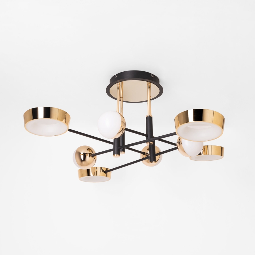 Zuma Line - LED ściemnialny przysufitowy żyrandol LED/60W/230V złoty/czarny