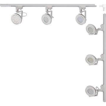 Zuma Line - Oprawa punktowa do systemu szynowego 6x GU10/15W/230V biała