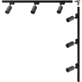 Zuma Line - Oprawa punktowa w systemie szynowym 6xGU10/35W/230V czarna