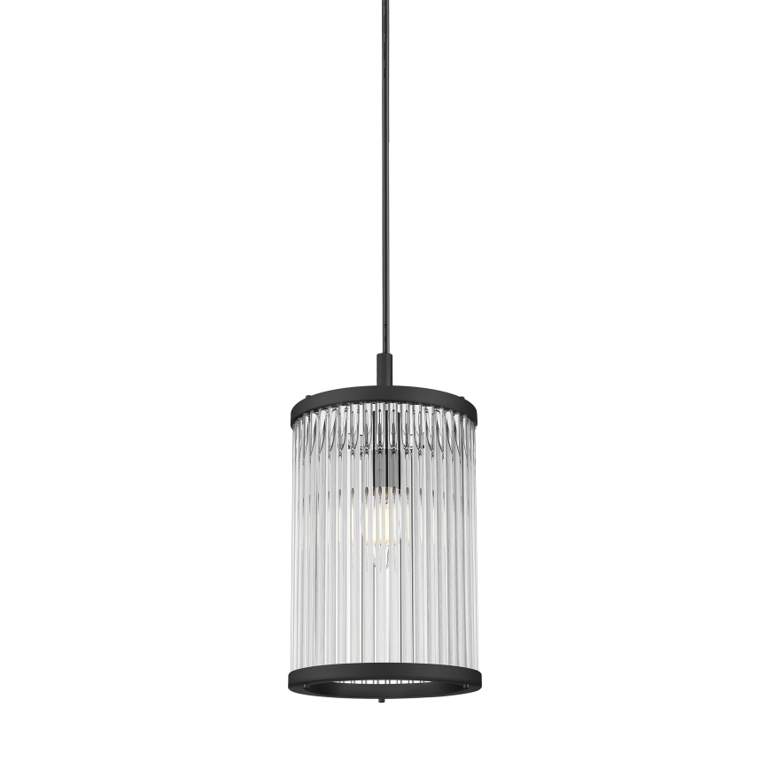 Zuma Line - Żyrandol na lince 1xE14/60W/230V czarny