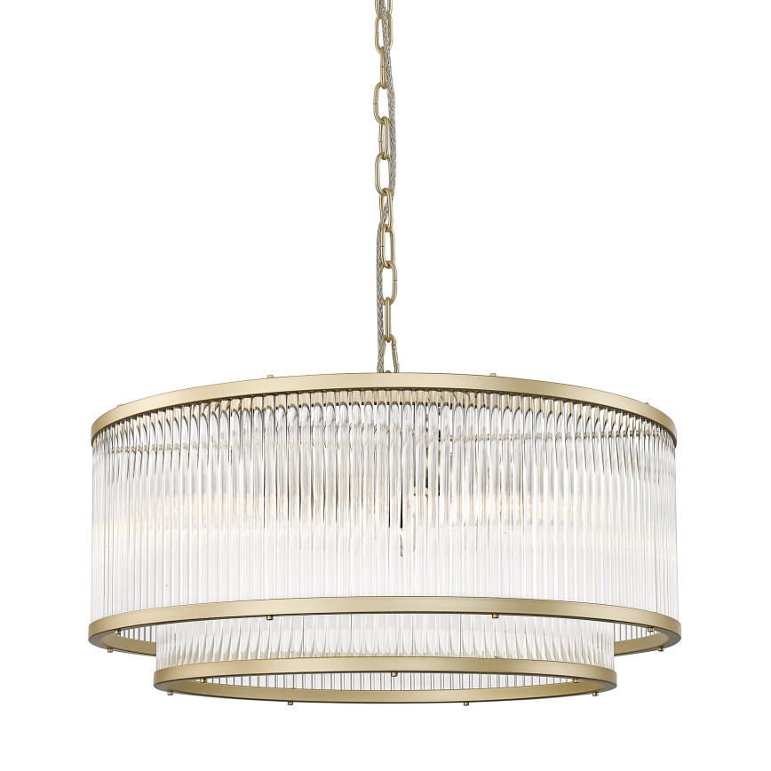 Zuma Line - Żyrandol na łańcuchu 6xE14/60W/230V złoty