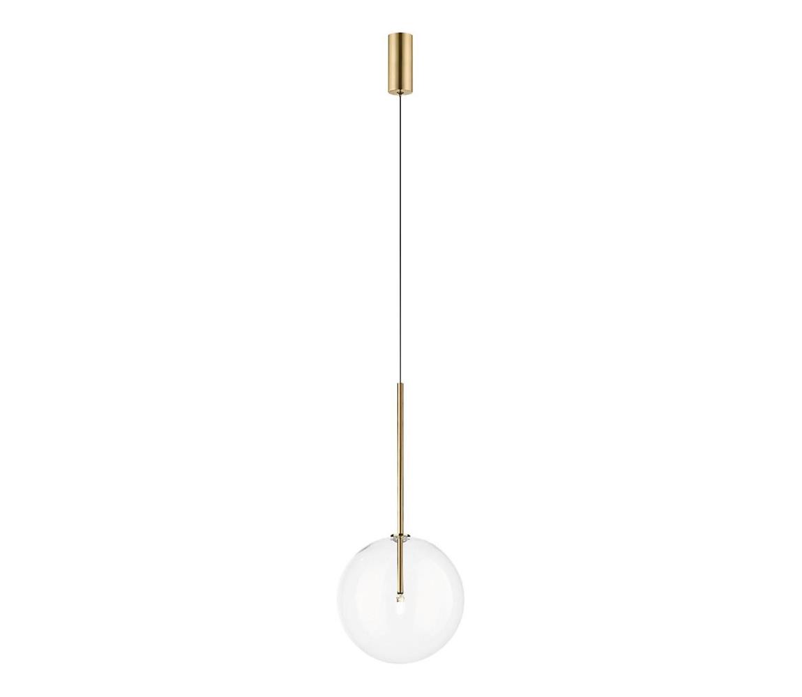Zuma Line P0606-01B-2GAC - Lampa wisząca na lince MILAN 1xG4/2W/230V złota