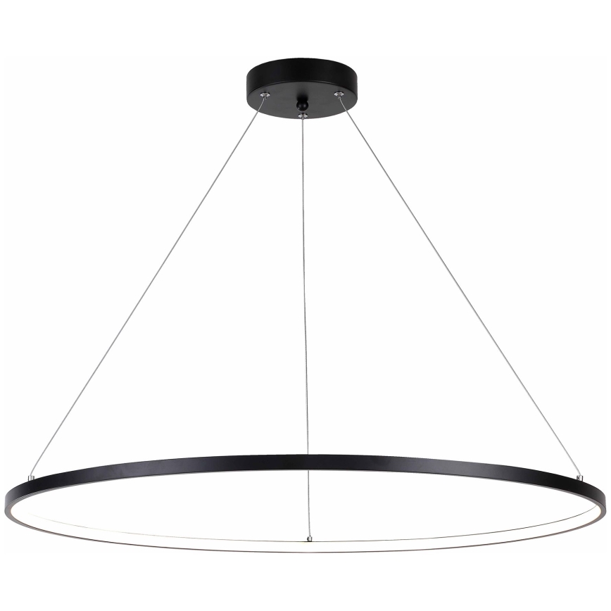 Zuma Line - Lampa wisząca LED na linkach LED/40W/230V 3000/4000/6000K śr. 90 cm czarna