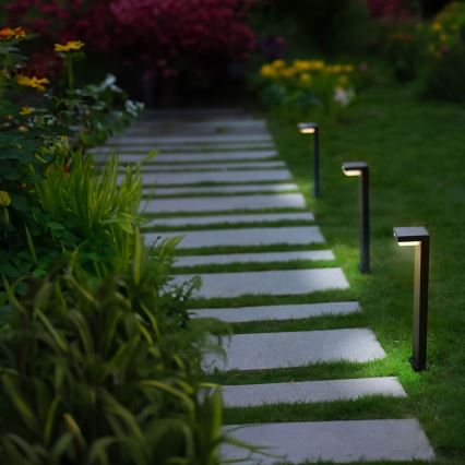 Zuma Line - LED Lampa solarna z czujnikiem ruchu i zmierzchu LED/4,5W/2000 mAh IP44 czarny