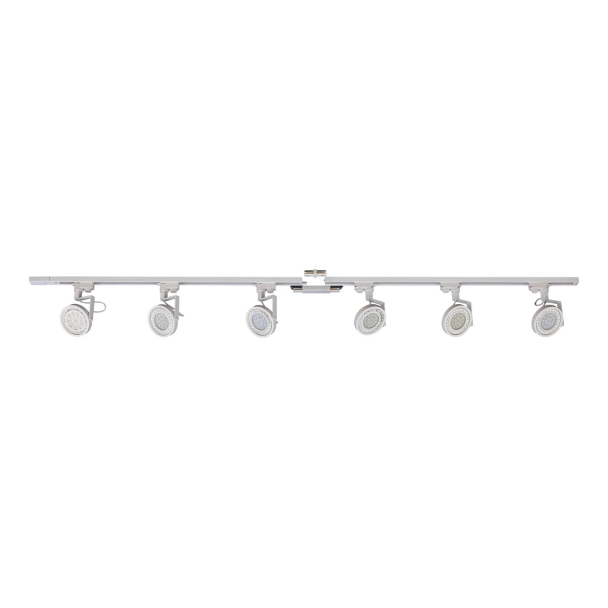 Zuma Line - Reflektor do systemu szynowego 6xGU10/10W/230V biały