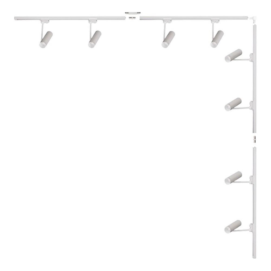 Zuma Line - Reflektor do systemu szynowego 8xGU10/35W/230V biały
