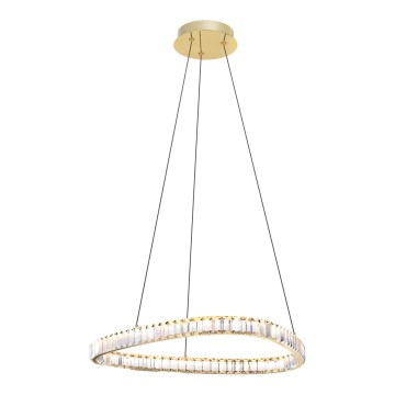 Zuma Line - Regulowany kryształowy żyrandol LED na linkę LED/25W/230V 2700-6000K + pilot do zdalnego sterowania