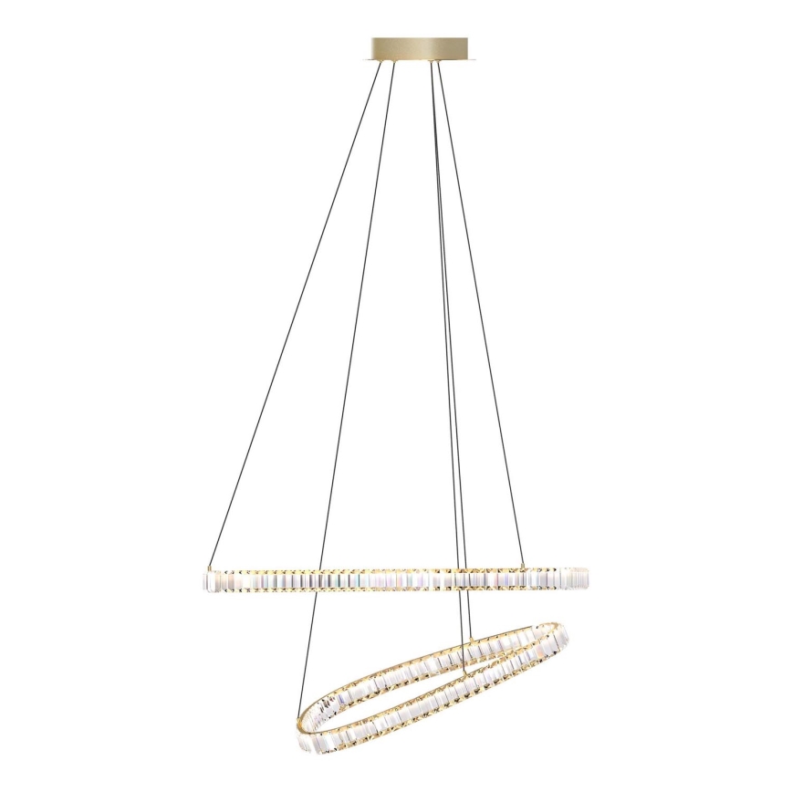 Zuma Line - Regulowany kryształowy żyrandol LED na linkę LED/36W/230V 2700-6000K + pilot zdalnego sterowania