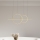Zuma Line - Regulowany żyrandol LED na linkach LED/34W/230V złoty