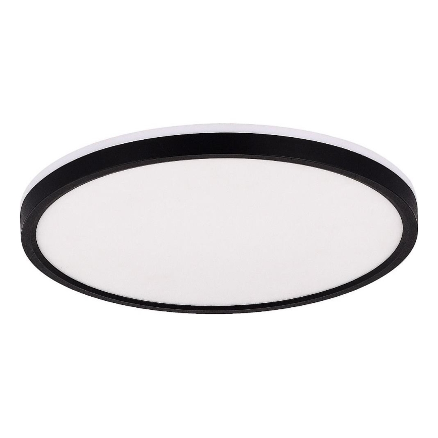 Zuma Line - Ściemnialna lampa sufitowa RGBW LED/32W/230V + LED/8W 3000-6000K czarny + zdalne sterowanie