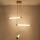 Zuma Line - ściemnialny żyrandol na lince LED/64W/230V 2700-6500K złoty + pilot zdalnego sterowania