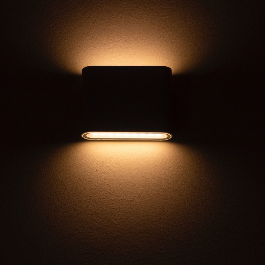 Zuma Line - LED Kinkiet zewnętrzny LED/12W/230V IP65 czarny
